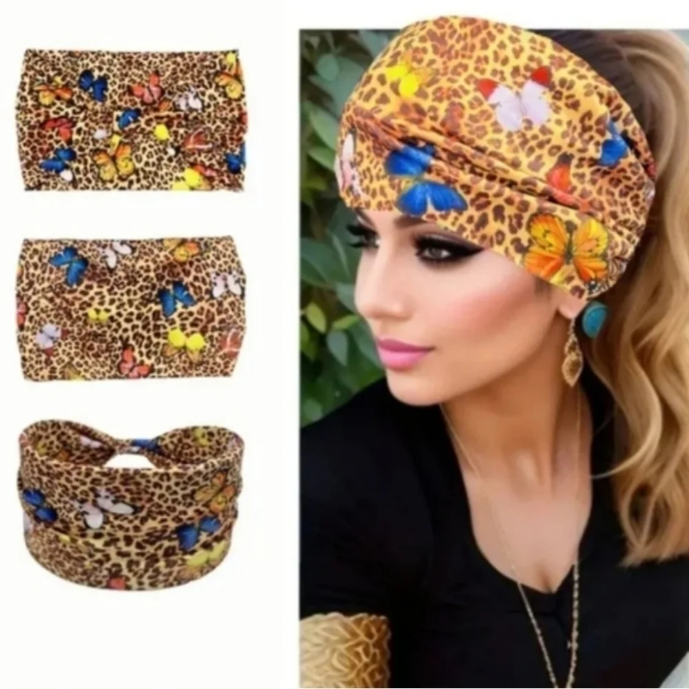 Cross Knotted Wide Headband